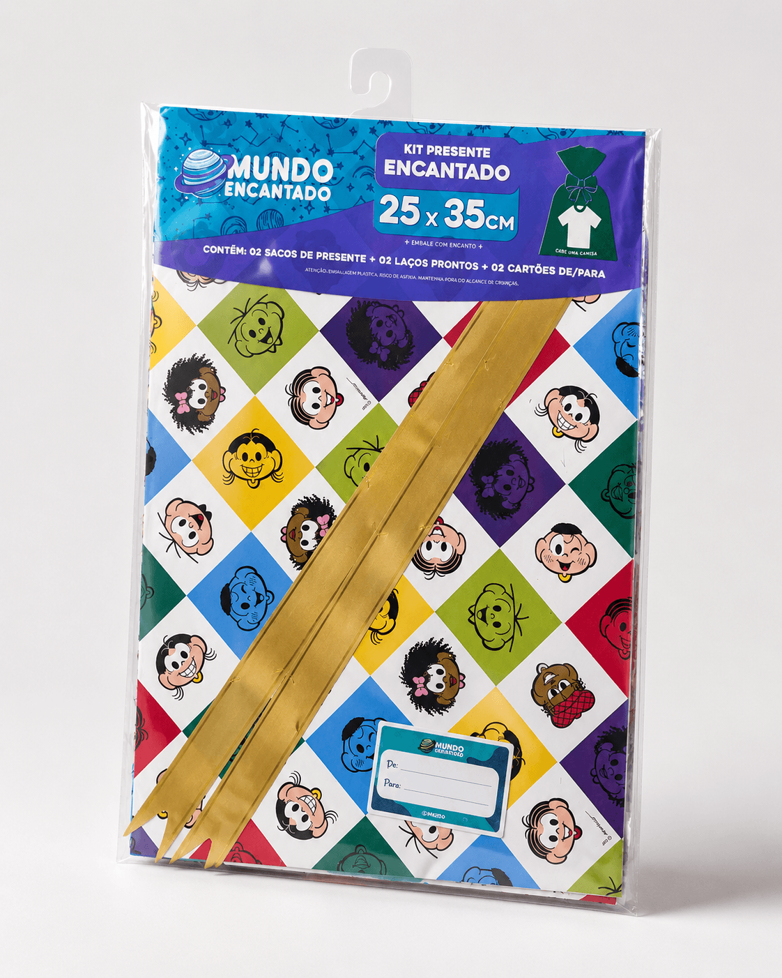 Kit Presente Encantado 20 × 29 cm — Infantil da linha Mundo Encantado